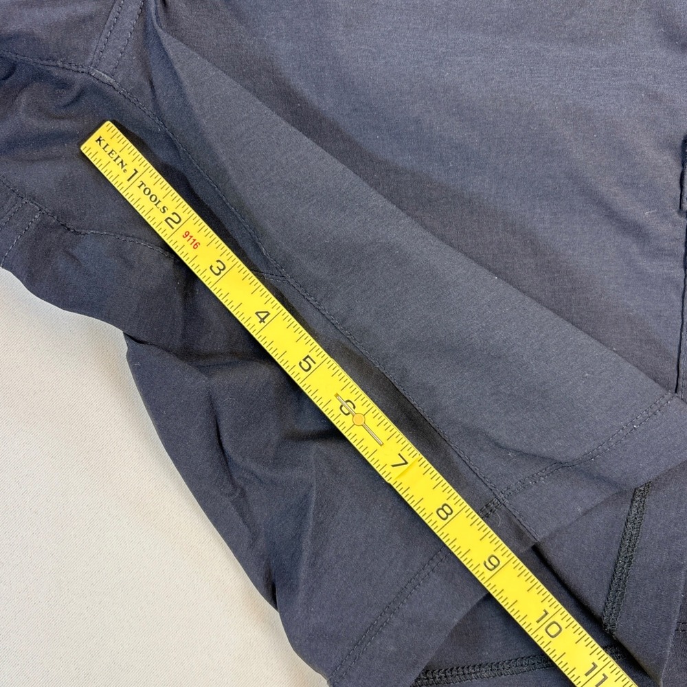 Duluth Trading Co Cargo Shorts Womens 18 Navy Dry on the Fly Hiking Outdoor Work - Picture 7 of 9
